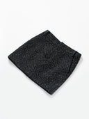 Black & White weave Tweed Mini Skirt