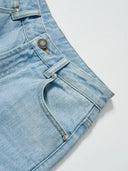 FL2 Mid-Rise Vintage-Wash Blue Kick-Flare Jeans