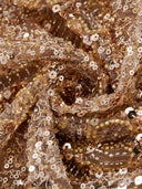 Sequin & Beaded Halter Camisole with Plunge Neck and Open Back