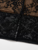 Italian Romance: Lace Boned Waist-Sculpting Skirt