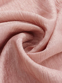 Lantern-sleeved Blouse with Tie-Neck Detail in Sakura pink