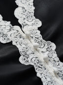 "Romantic Rules" Monochrome French Lace Blouse