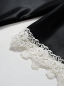 "Romantic Rules" Monochrome French Lace Blouse