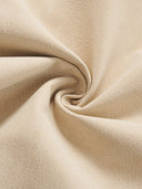Mid-rise A-Line Buckle Skirt in Sandy Beige