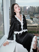 Romantic Rules" Monochrome French Lace Skirt