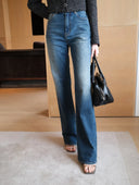 ST1 High-Waisted V-Cut Jeans