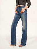 ST1 High-Waisted V-Cut Jeans